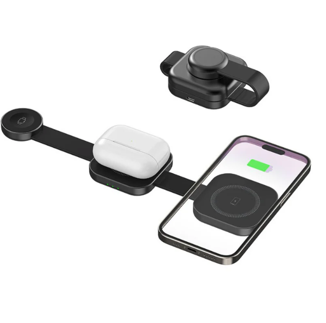 AdarGo! – Wireless & 3-in-1 Foldable Charging Pad
