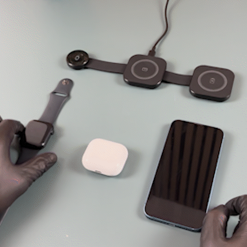 AdarGo! – Wireless & 3-in-1 Foldable Charging Pad