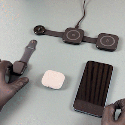 AdarGo! – Wireless & 3-in-1 Foldable Charging Pad