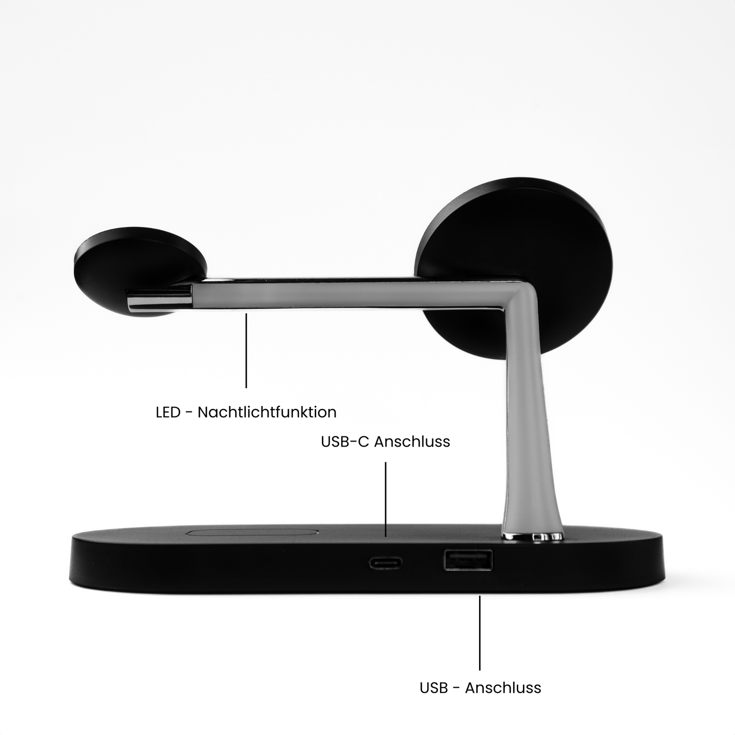 LuxCharge – 4-in-1 Wireless Charging Station for Apple and Samsung (Android)