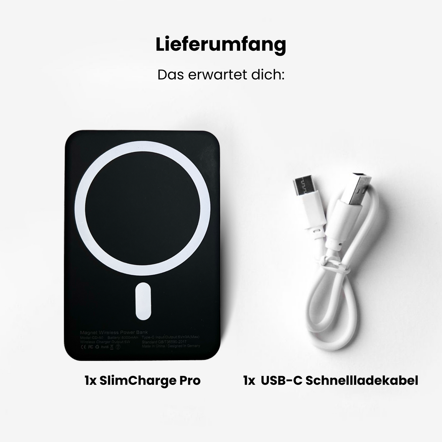 SlimCharge Pro – Magnetic Power Bank