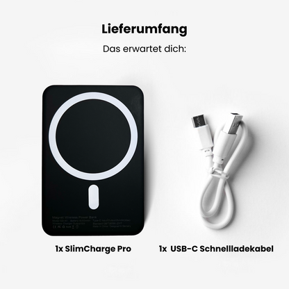 SlimCharge Pro – Magnetic Power Bank