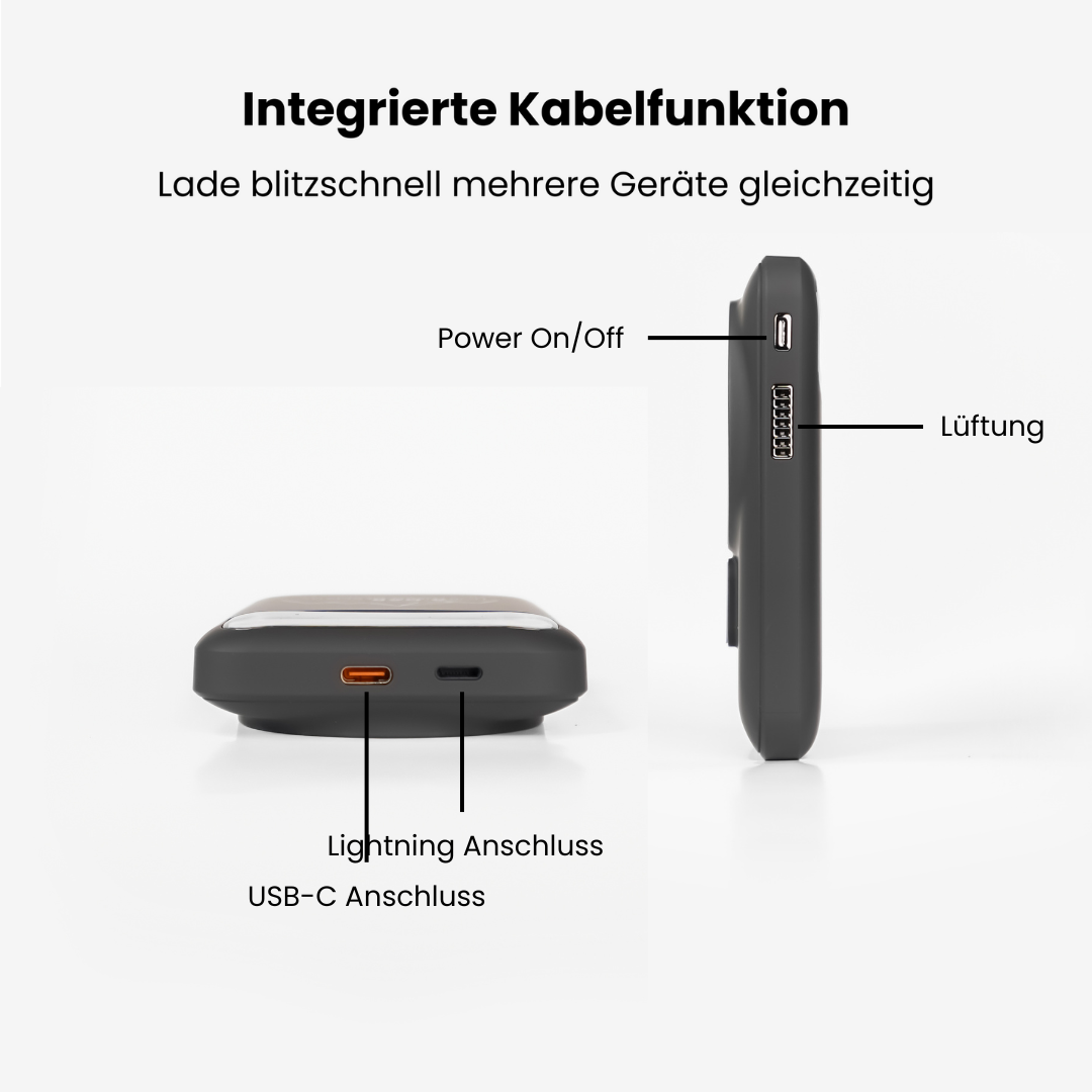 IceCharge – Magnetic Power Bank with Integrated Cooling