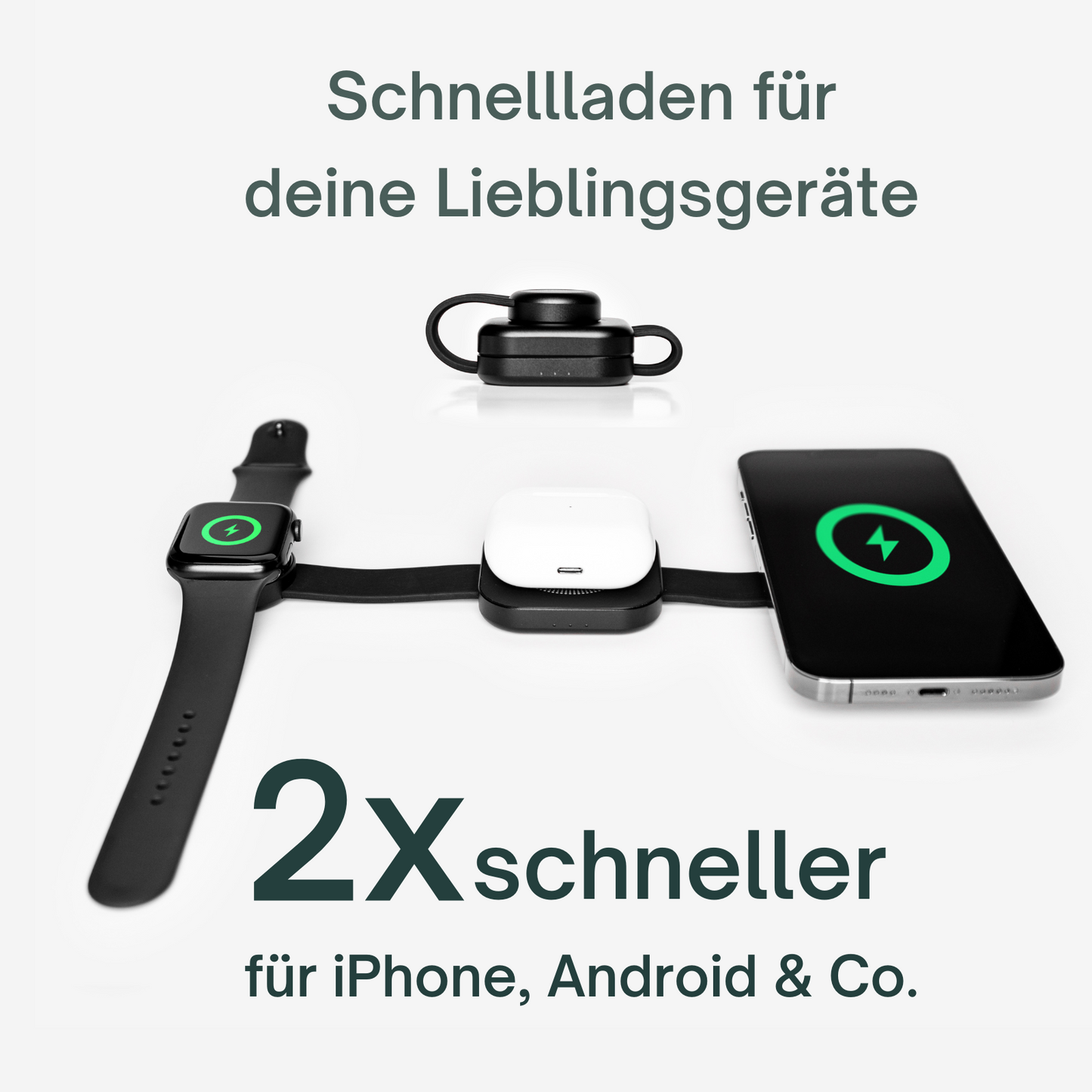 AdarGo! – Wireless & 3-in-1 Foldable Charging Pad