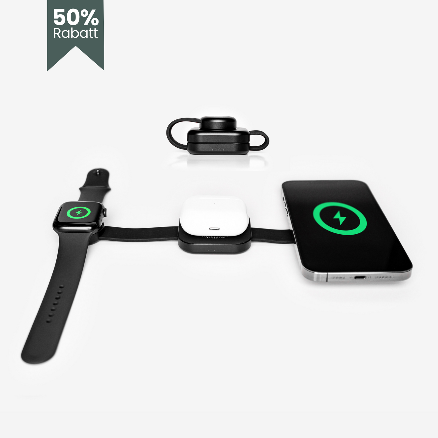 AdarGo! – Wireless & 3-in-1 Foldable Charging Pad