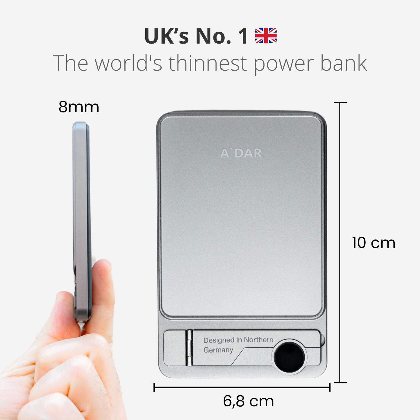 NordCharge - Magnetic PowerBank + FREE SlimPowerbank