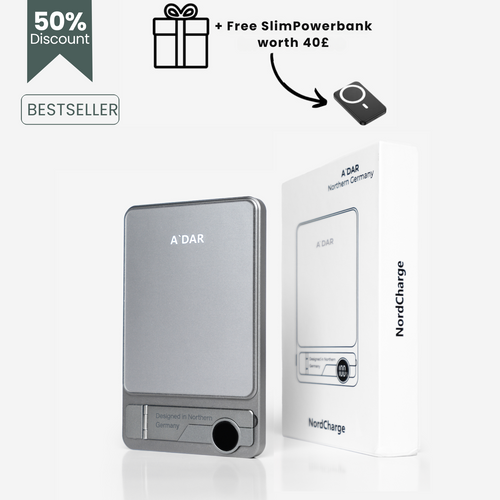 NordCharge - Magnetic PowerBank + FREE SlimPowerbank