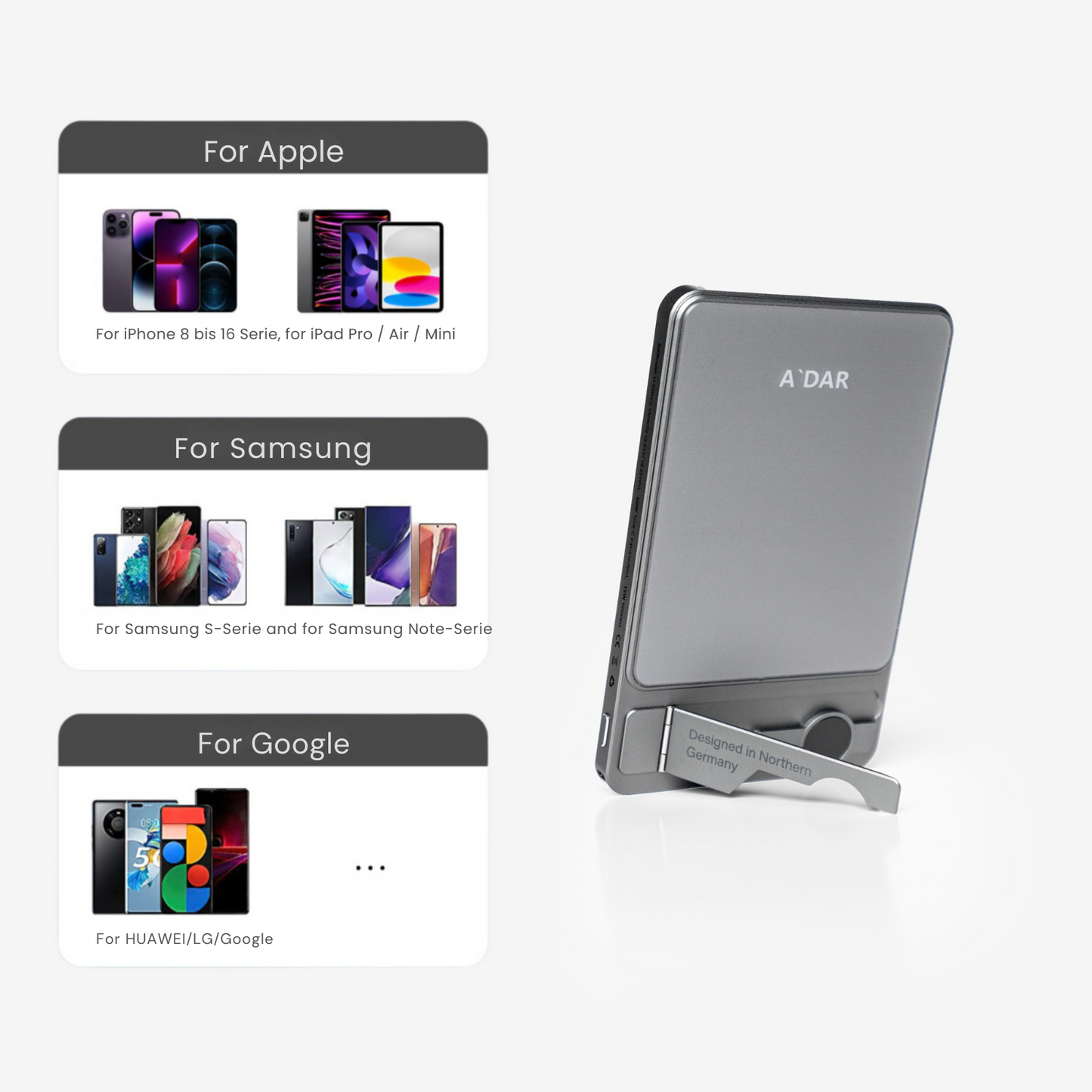 NordCharge - Magnetic PowerBank + FREE SlimPowerbank