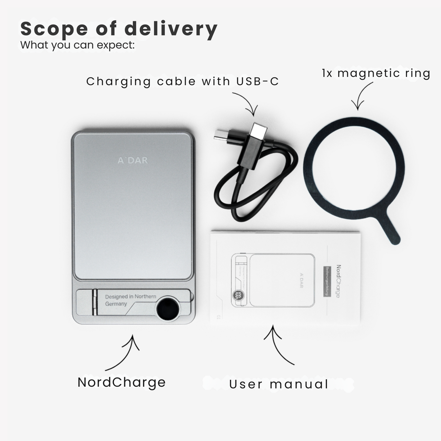 NordCharge - Magnetic PowerBank + FREE SlimPowerbank
