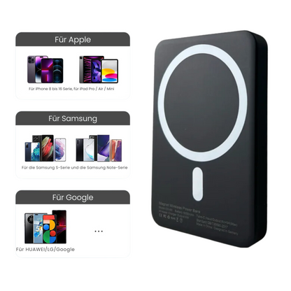 SlimCharge Pro – Magnetic Power Bank